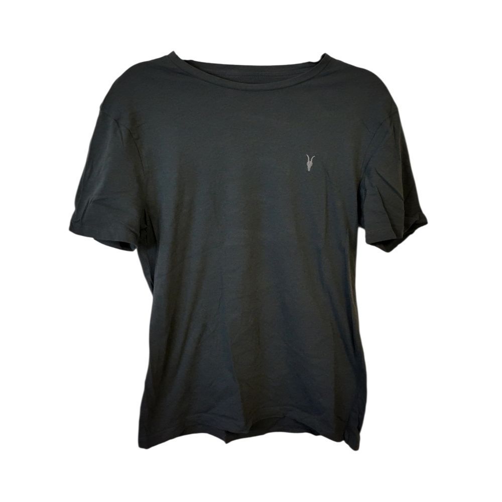 All Saints Grey/Blue Short Sleeve Tee Size M